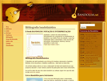 Tablet Screenshot of bandolim.net